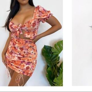 2 piece Skirt and top set